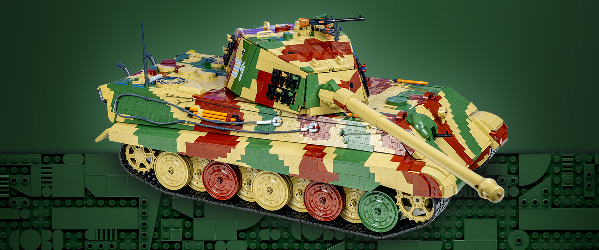 COBI King Tiger 1:12 – The Biggest Challenge in COBI’s History