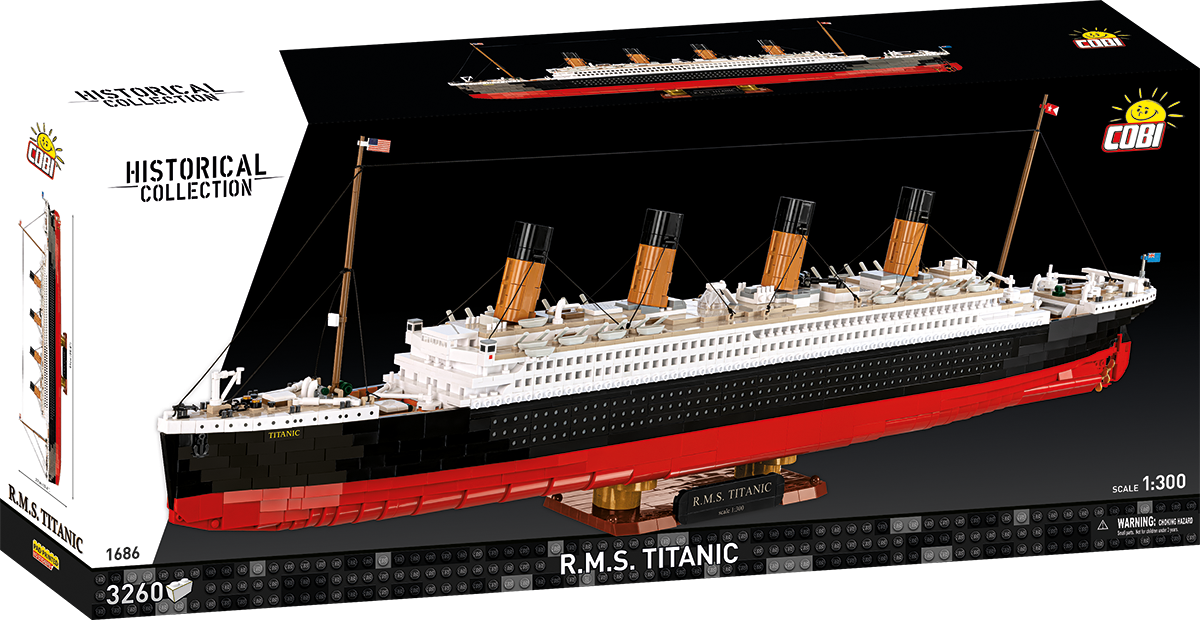 The Titanic is bigger, better and more detailed than ever. Coming, September 2025.