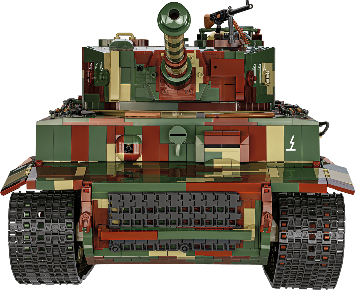 Build a huge part of WWII history with the impressive 1:12th scale Tiger, Set 2807