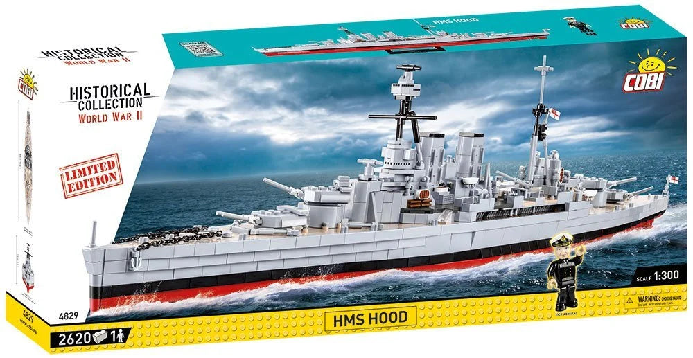 Bring The HMS Hood Back To Life With Cobi Limited Edition Set