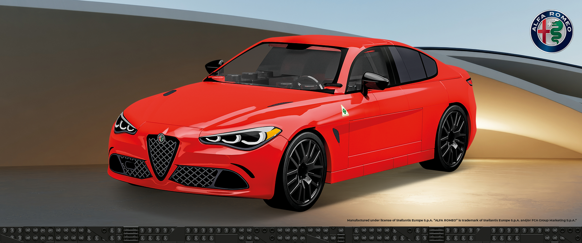 A gift for an Alfa Romeo fan - Italian passion captured in COBI building blocks