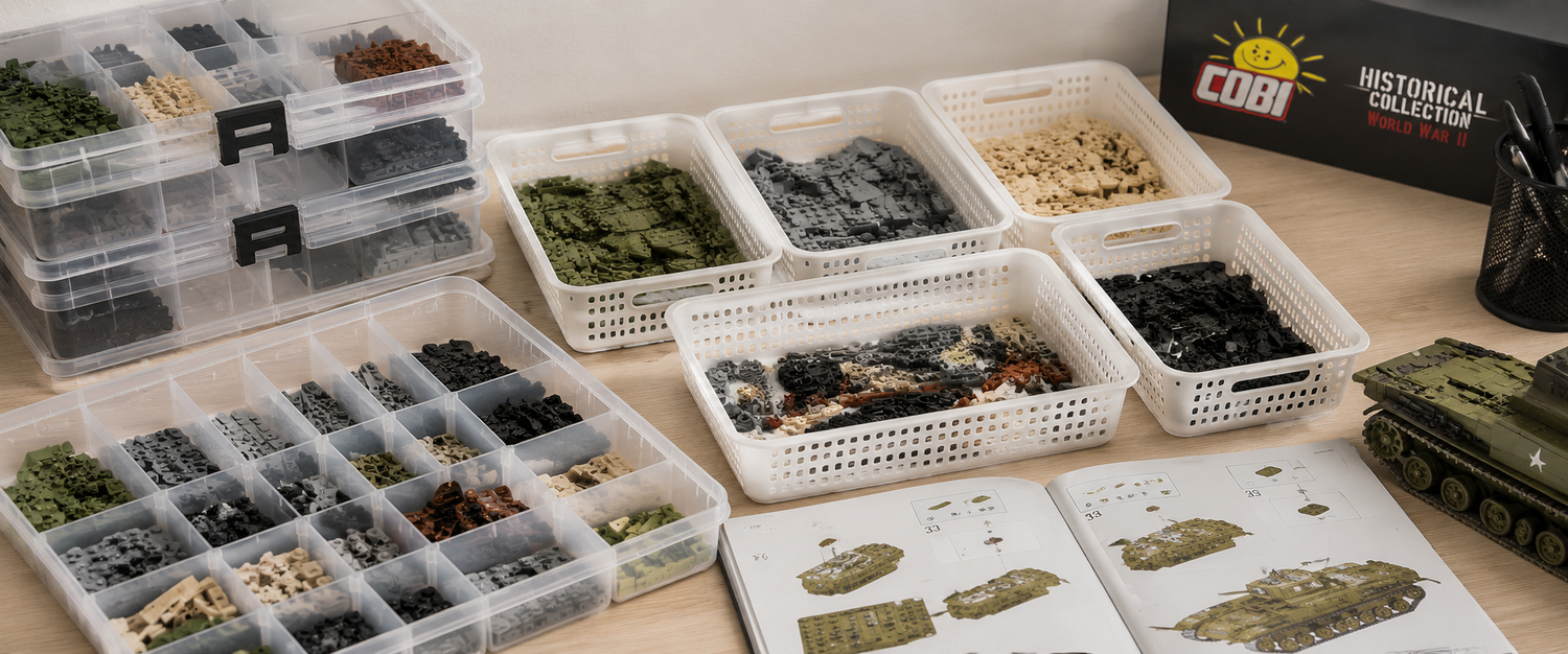 Structuring Success: How to Stay Organized When Building COBI Sets