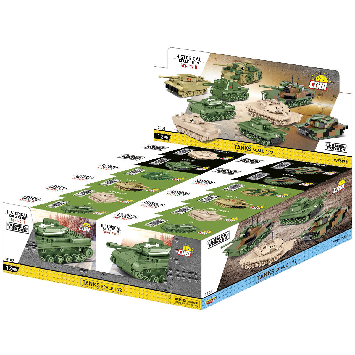COBI 1:72 Scale Tank Collector's Box, Series 2: Set #3109