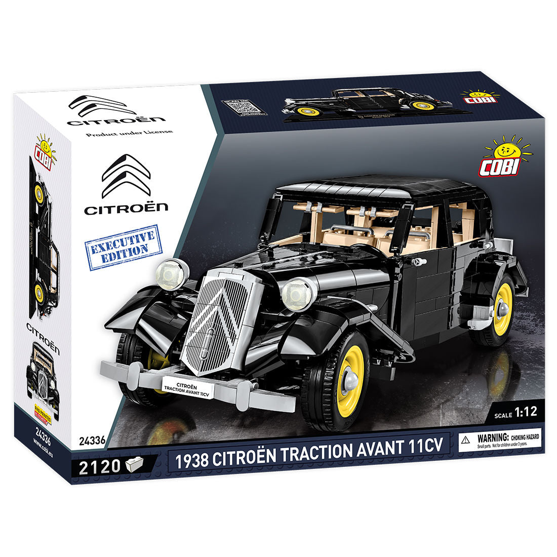 COBI EXECUTIVE EDITION 1938 Citroen Traction Avant 11CV: Set #24336