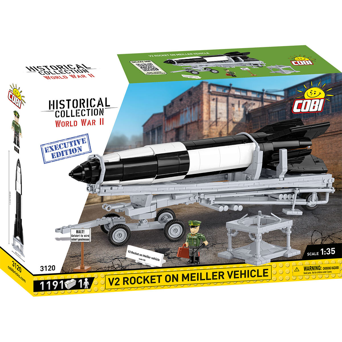 COBI EXECUTIVE EDITION V2 Rocket on Meiller Vehicle : Set #3120