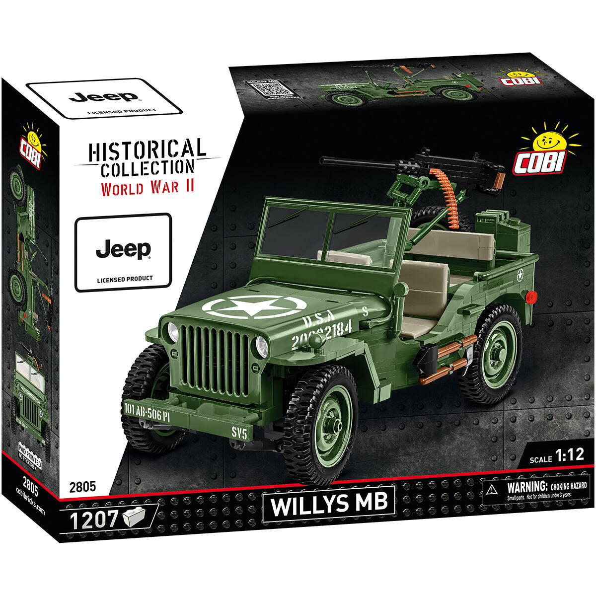 COBI JEEP Willys MB: Set #2805