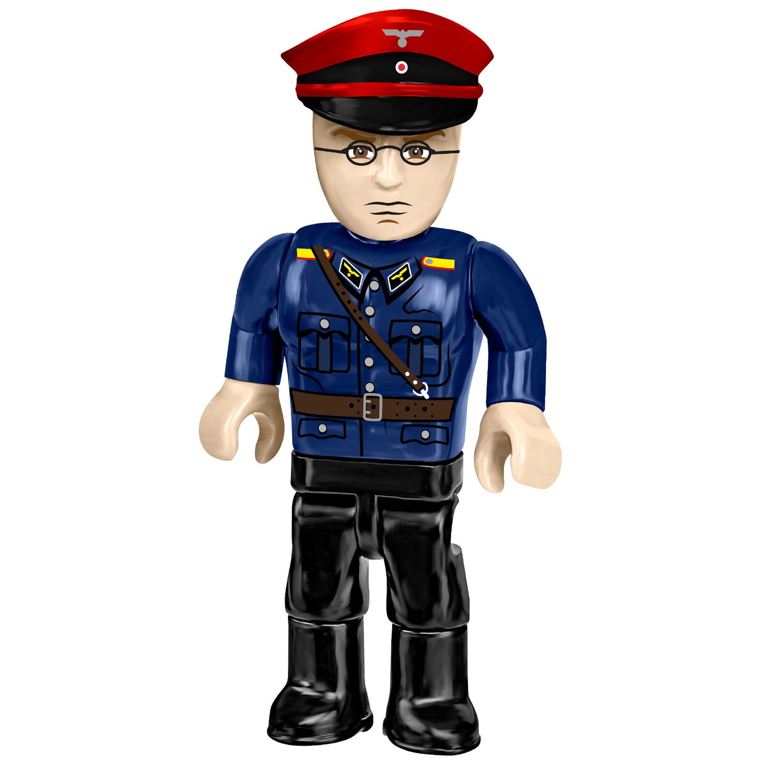 Locomotora de vapor COBI EDICIÓN EJECUTIVA DR BR 03 Tren y grúa acuática: Set n.° 6286