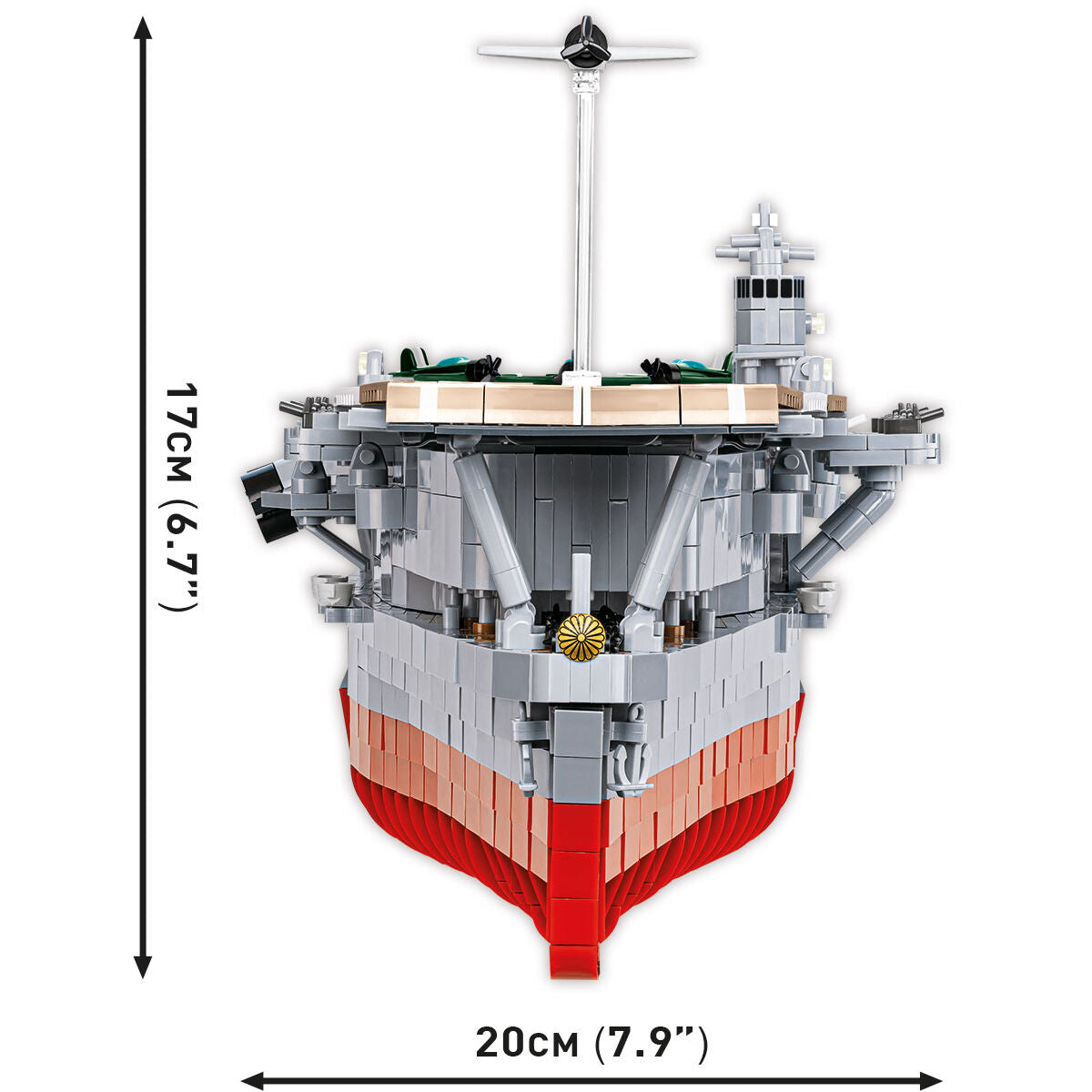 COBI IJN Akagi Aircraft Carrier : Set #4851