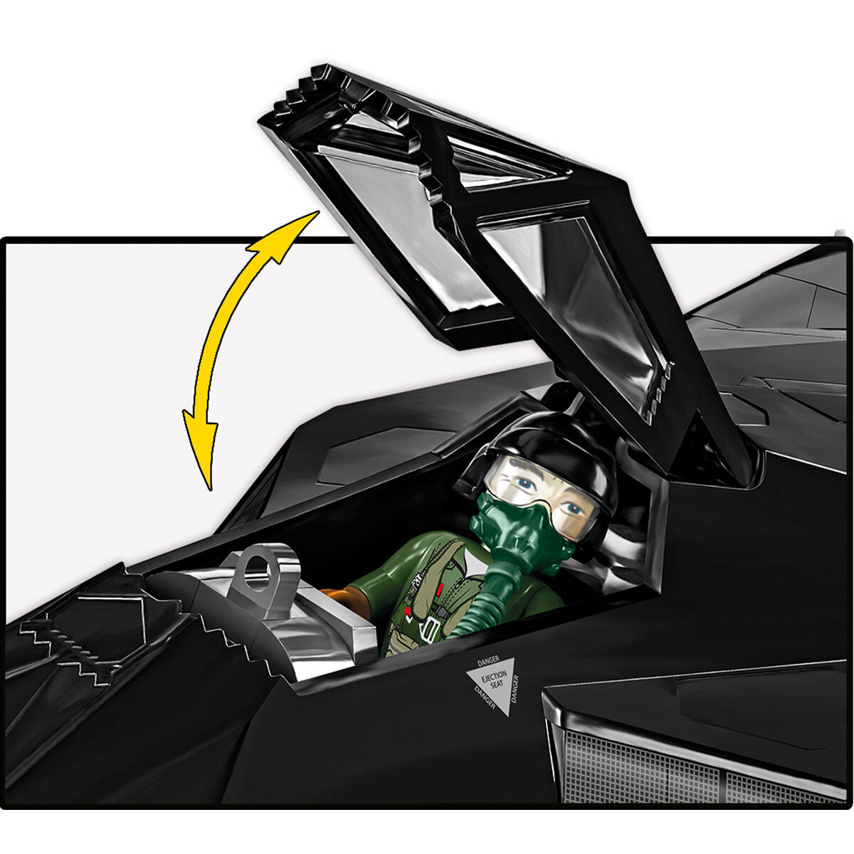 Caza furtivo COBI F-117 Nighthawk: Set n.° 5903