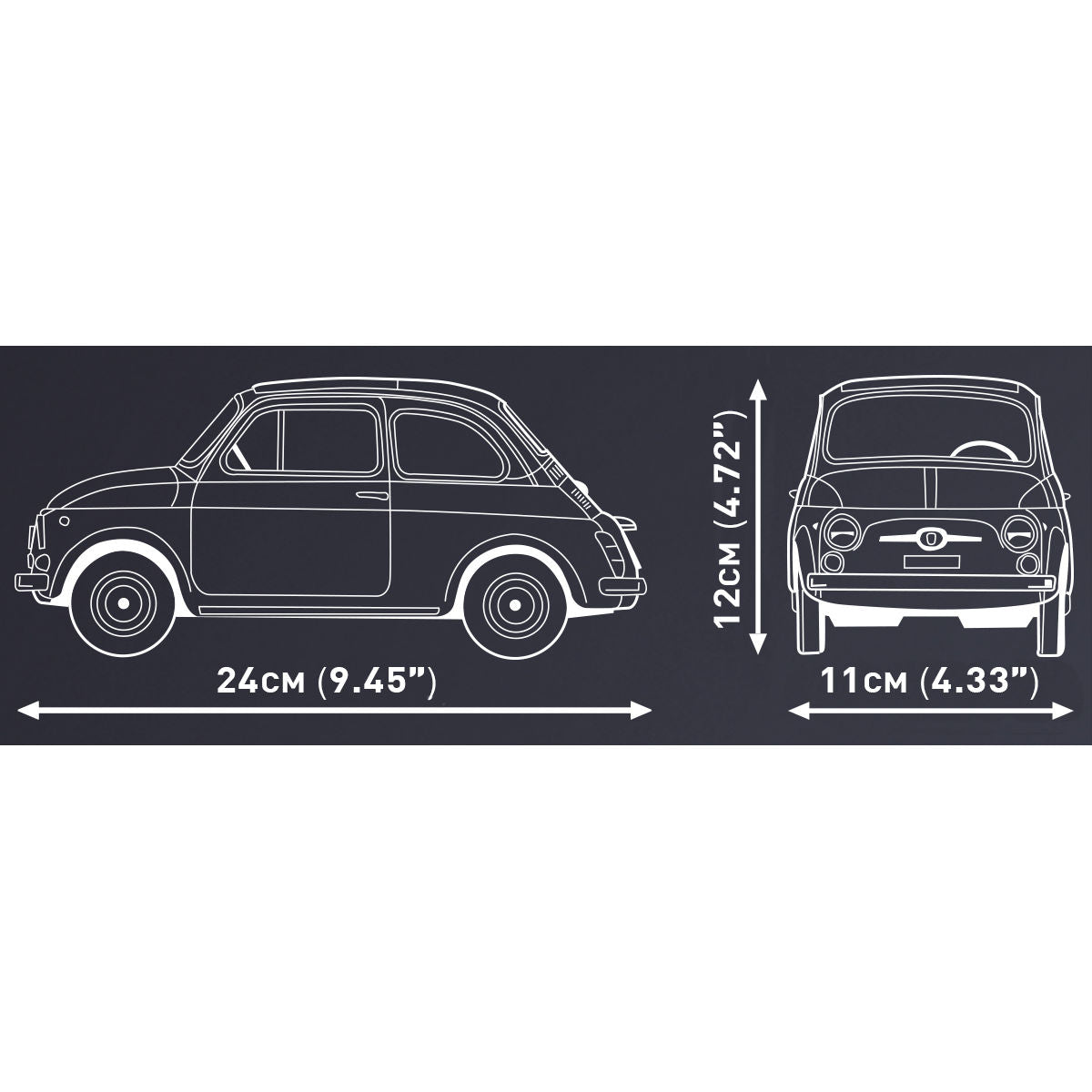 COBI Fiat Abarth 595: Set #24354