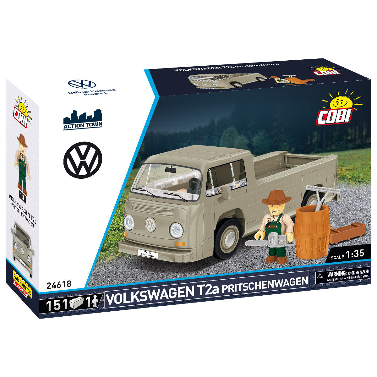 COBI Volkswagen T2a Pritschenwagen Van: Set #24618