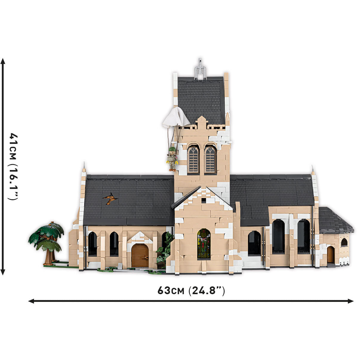 COBI Iglesia de Sainte-Mère-Église: SET #2299