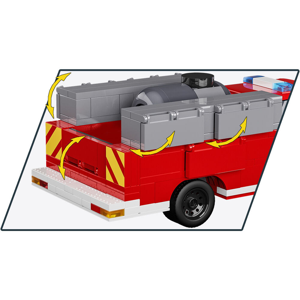 COBI DODGE Ram 3500 camion dei pompieri: Set #24612