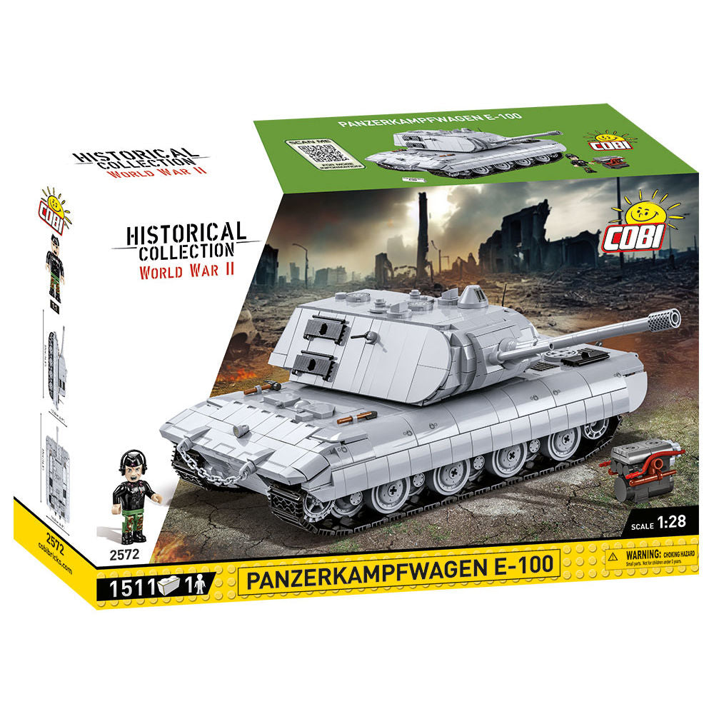 COBI Panzerkampfwagen E-100 Tank: Set #2572