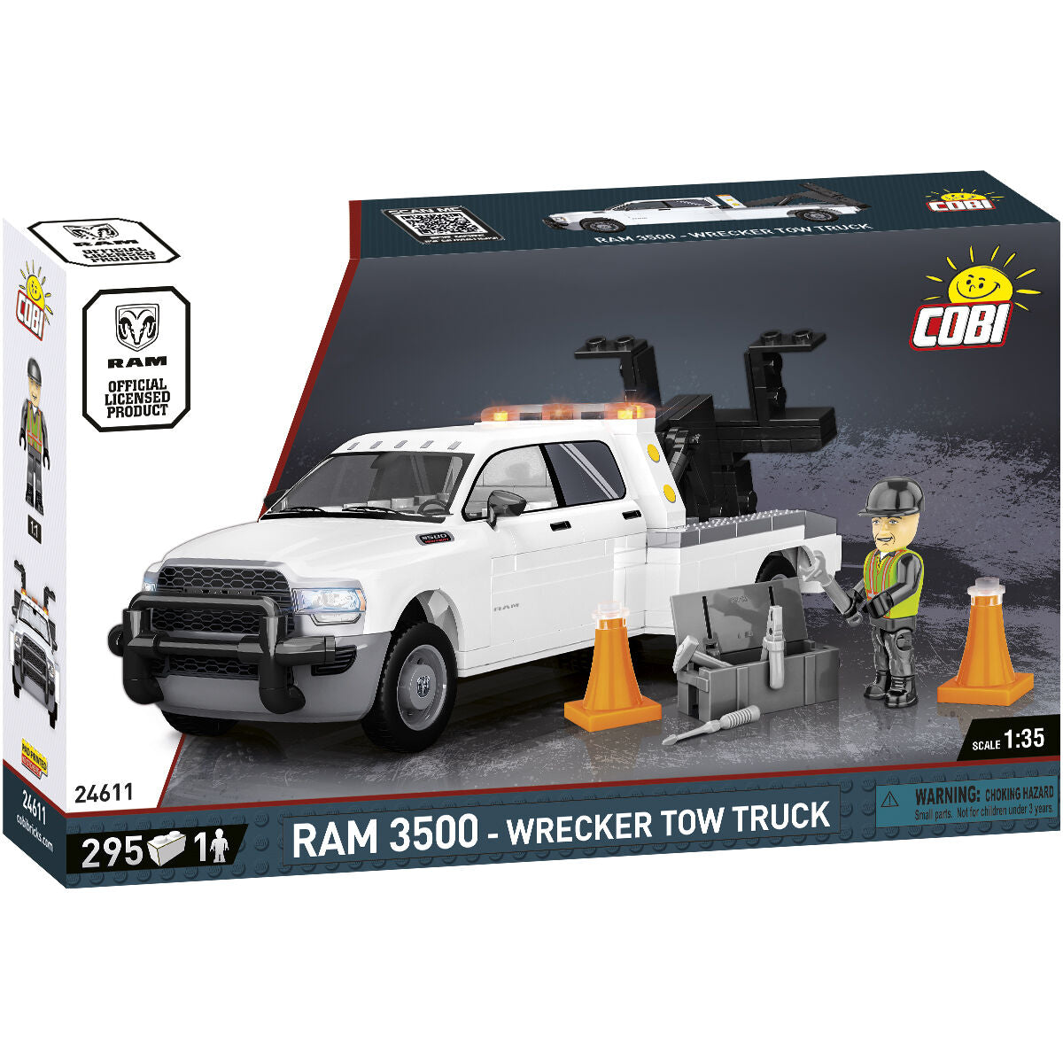 Grúa de rescate COBI DODGE Ram 3500: SET #24611