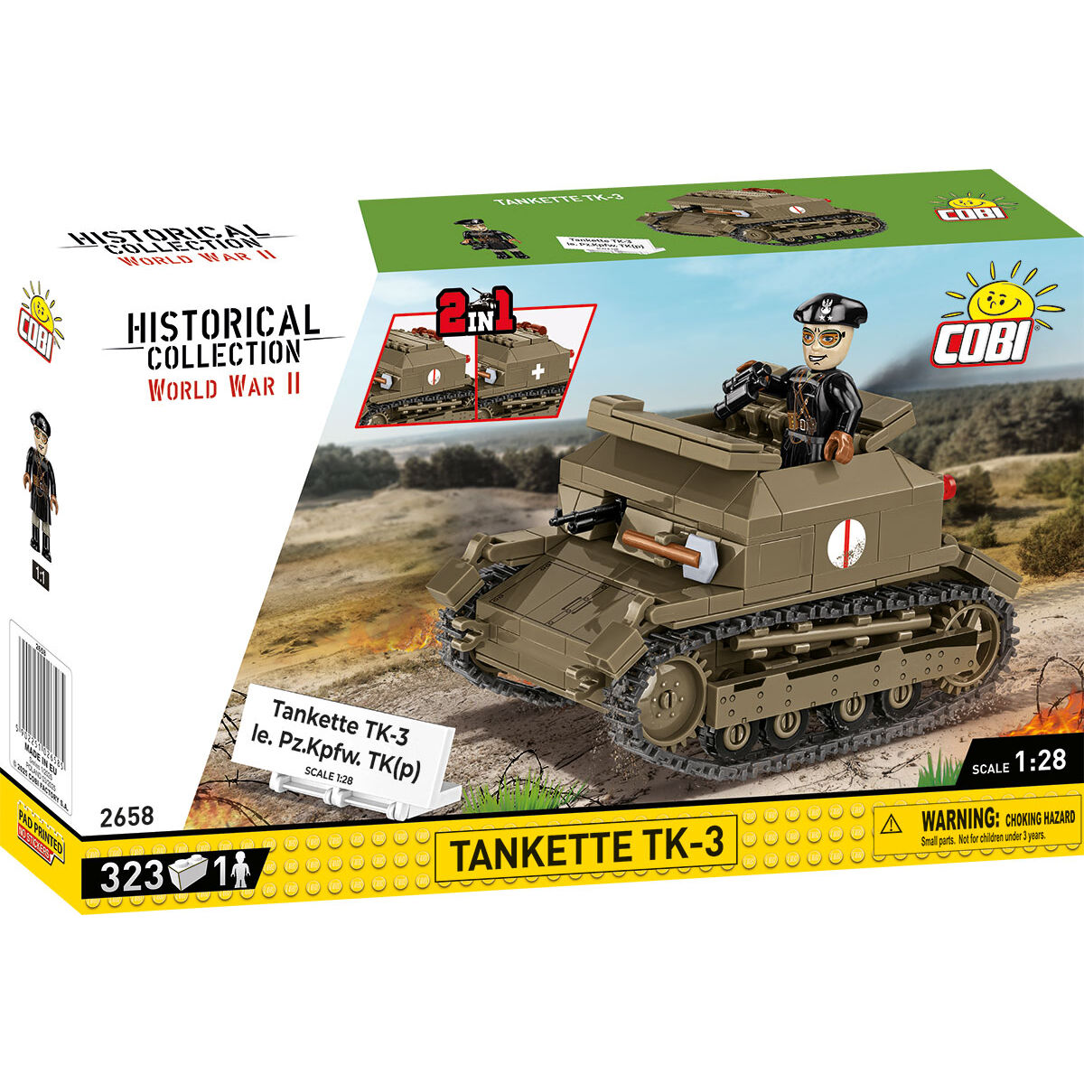 Carro armato tankette TK-3 COBI: SET #2658