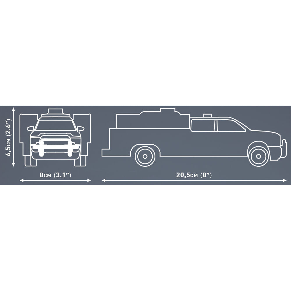 COBI DODGE Ram 3500 camion dei pompieri: Set #24612