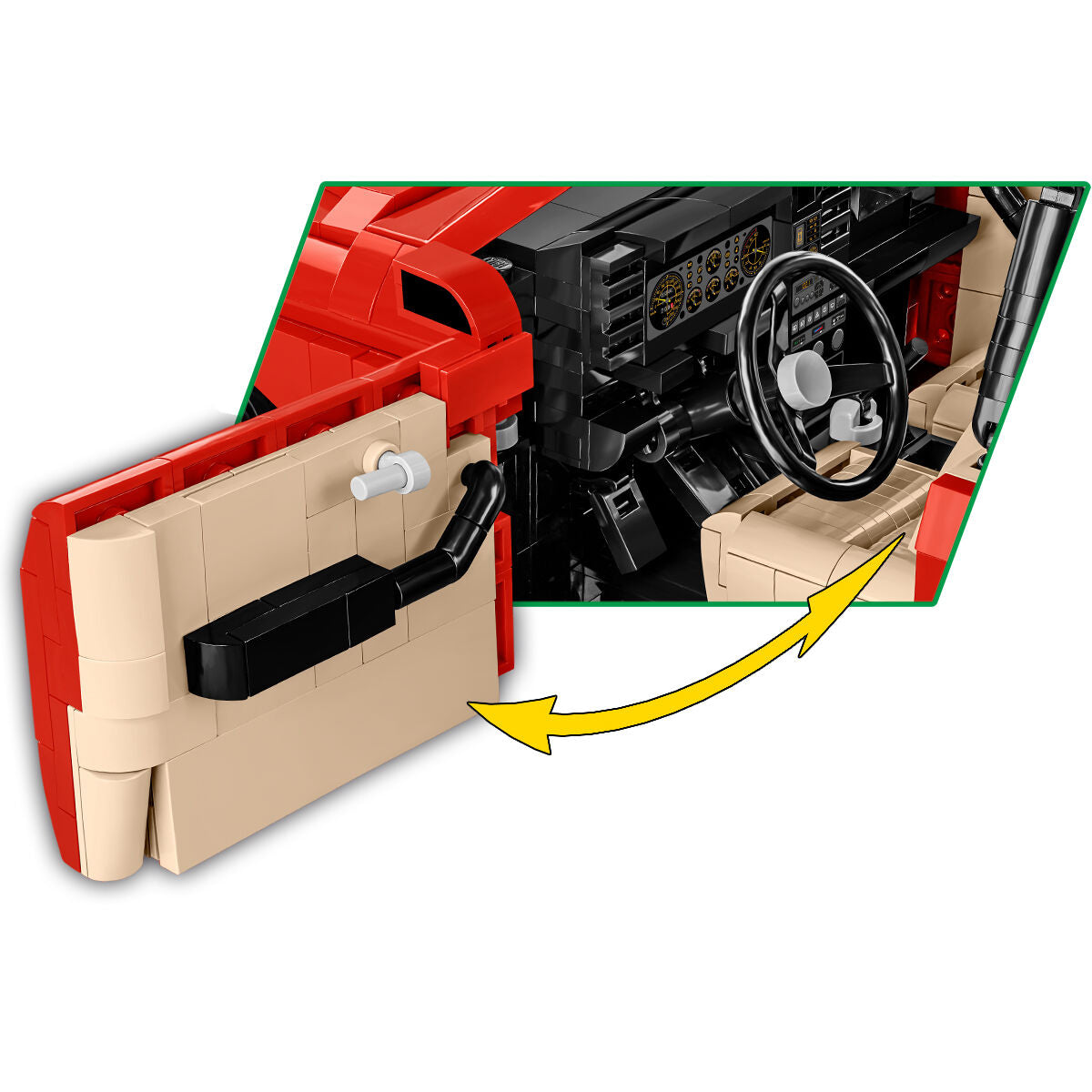 Coche COBI Lancia Delta HF Integrale (1:12): Set #24357