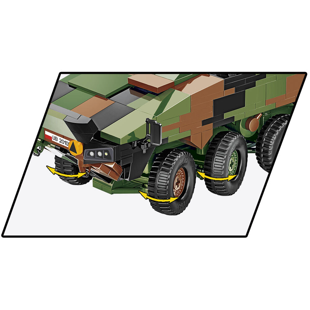 Vehículo polivalente COBI KTO Rosomak (PL/UA): SET #2629