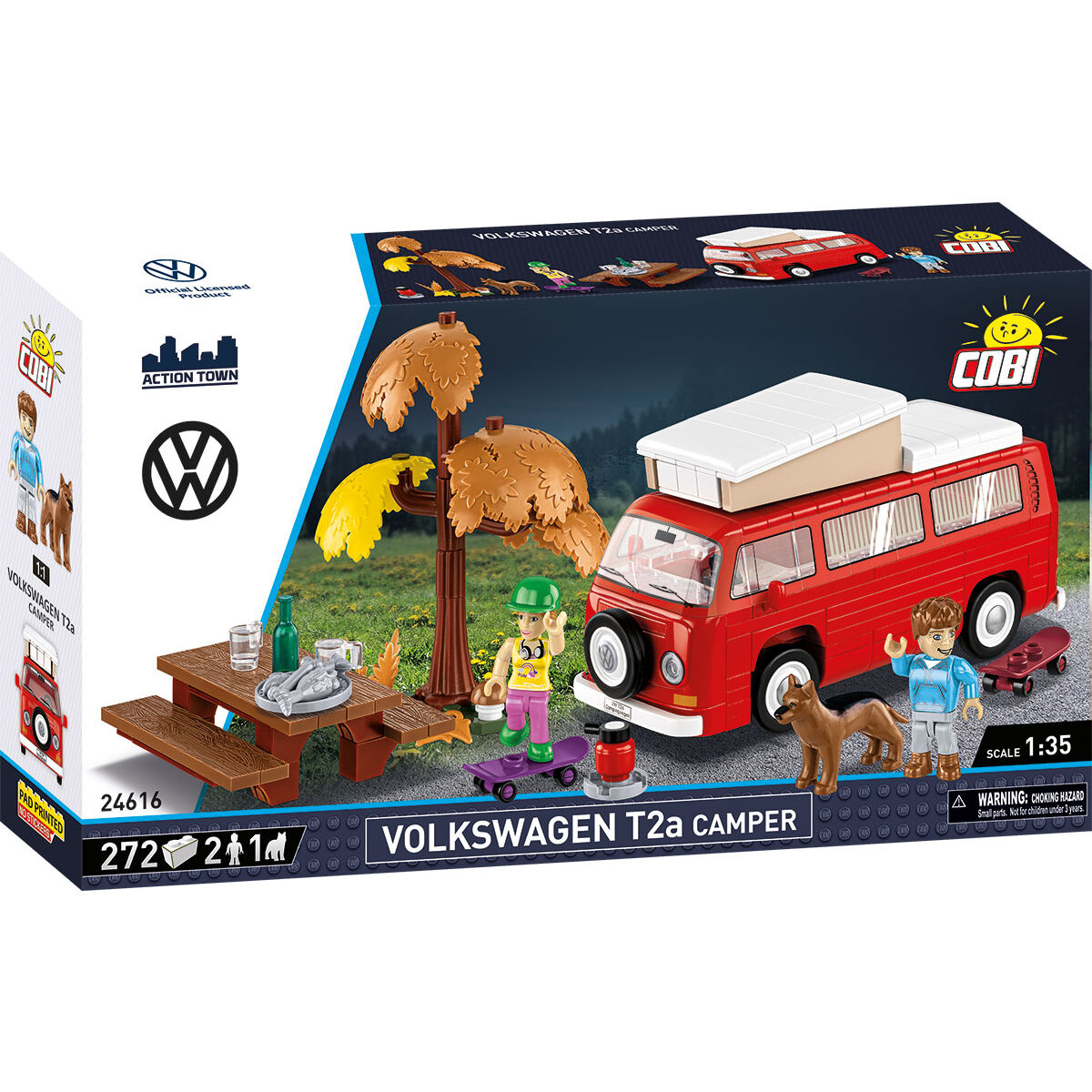 COBI Volkswagen T2a Camper: Set #24616