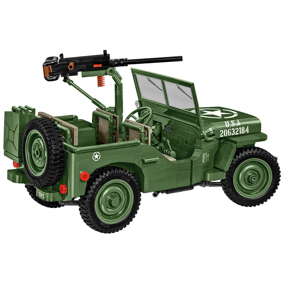 COBI JEEP Willys MB: Conjunto #2805