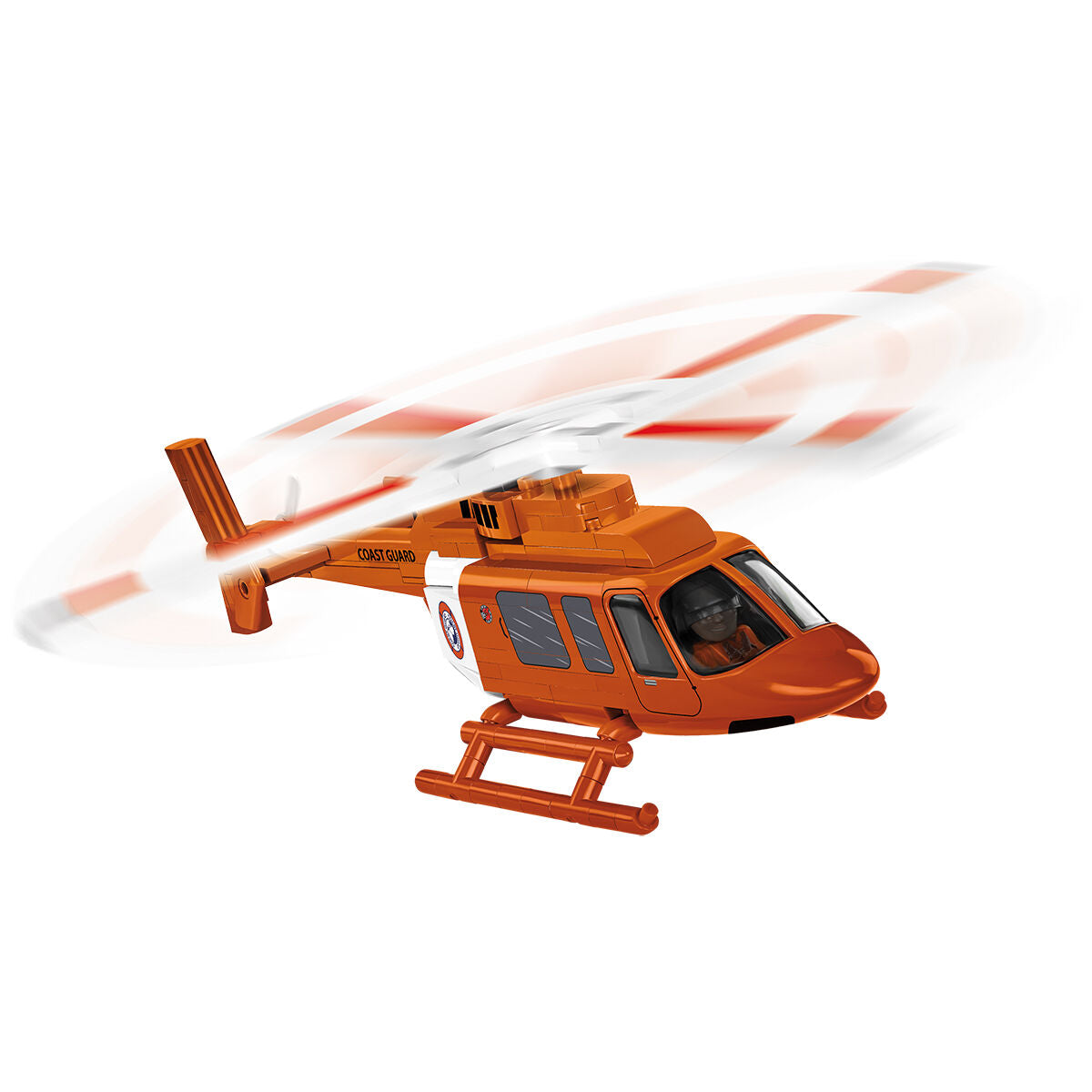 COBI Bell 407 Coast Guard Helicopter: Set #26627
