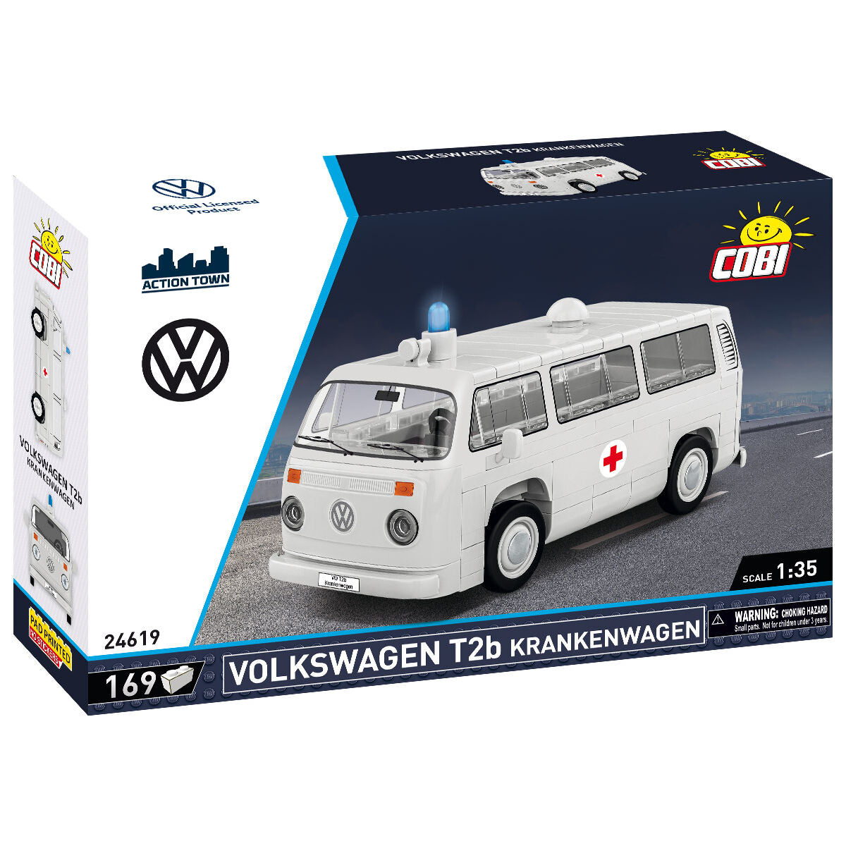 Ambulance COBI Volkswagen T2b Krankenwagen : SET #24619