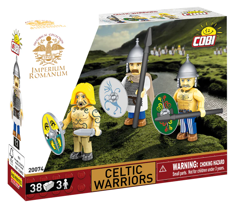 COBI IMPERIUM ROMANUM Confezione di guerrieri celti: SET #20074