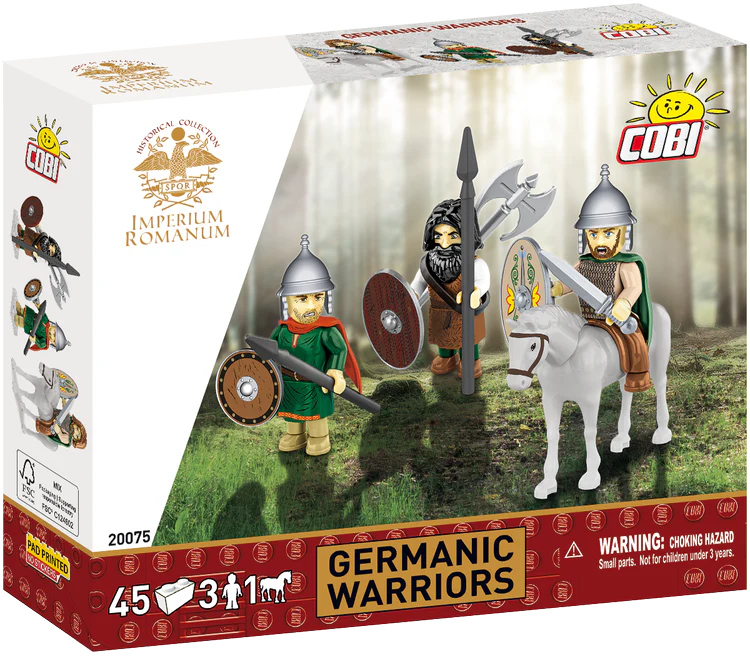 COBI IMPERIUM ROMANUM Confezione di guerrieri germanici: SET #20075