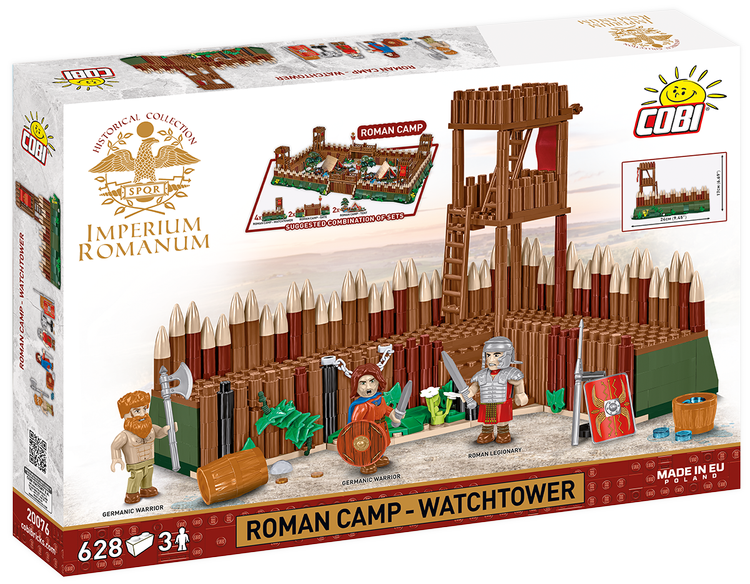 COBI IMPERIUM ROMANUM Roman Camp - Watchtower: Set #20076