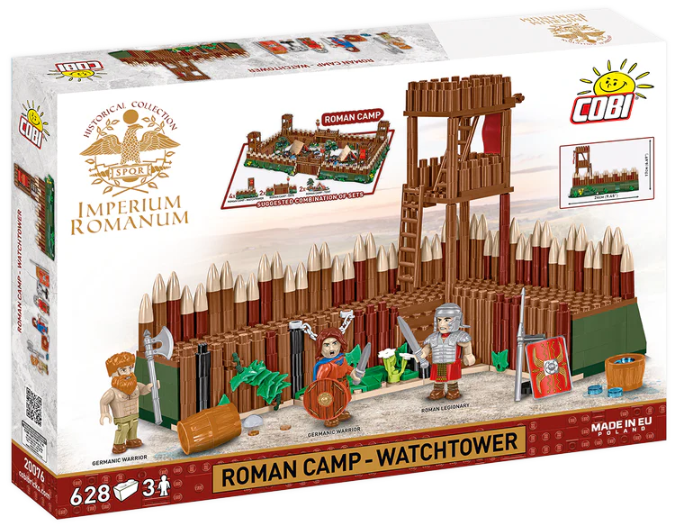 COBI IMPERIUM ROMANUM Camp romain - Tour de guet : Set #20076