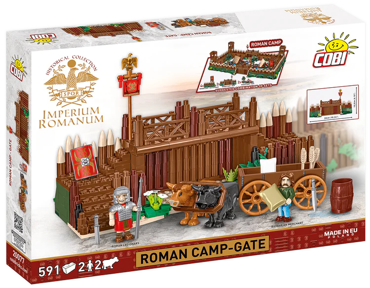 COBI IMPERIUM ROMANUM Accampamento romano - Porta: SET #20077