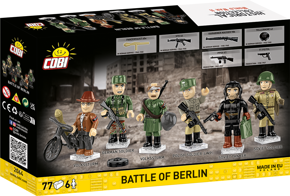 COBI Battle of Berlin Soldier Pack: Set #2064