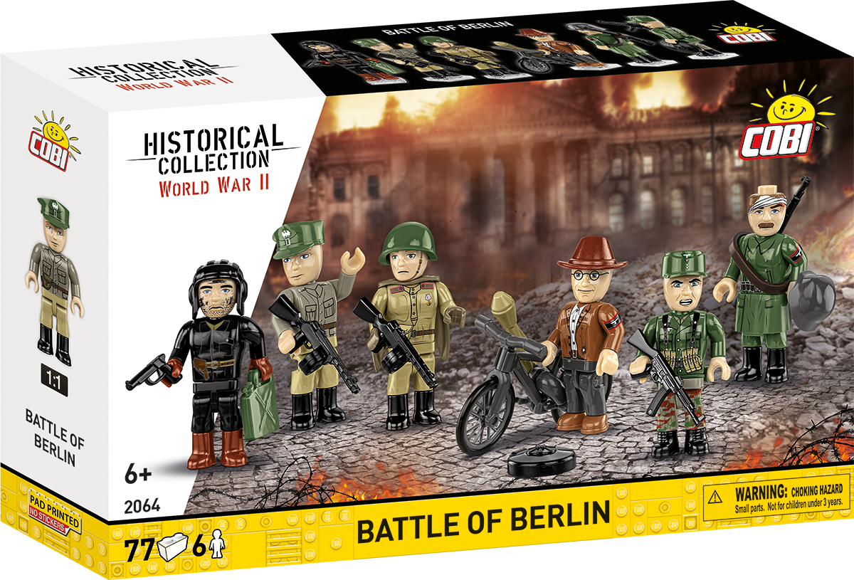COBI Battle of Berlin Soldier Pack: Set #2064