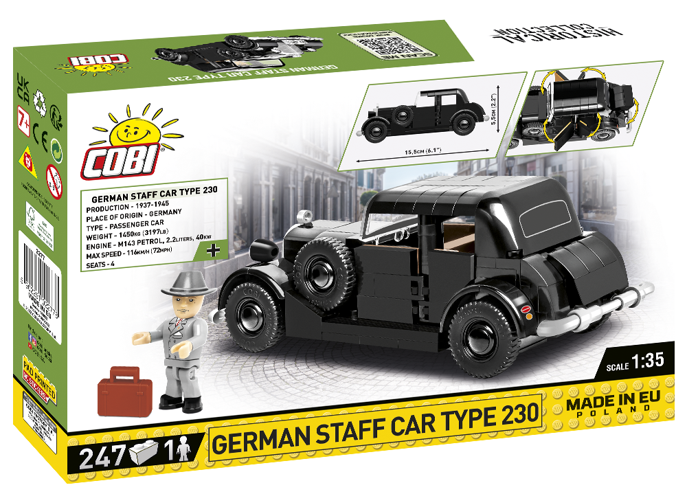 Coche de personal alemán COBI Tipo 230: Serie n.° 2277