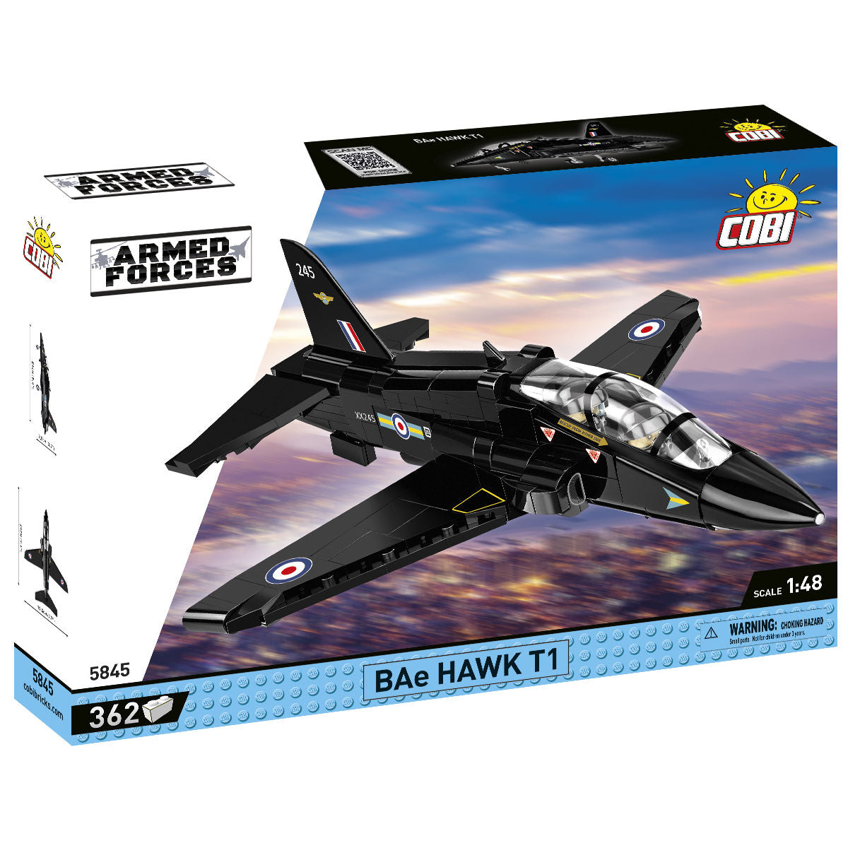 Avion à réaction COBI BAe Hawk T1 : SET #5845