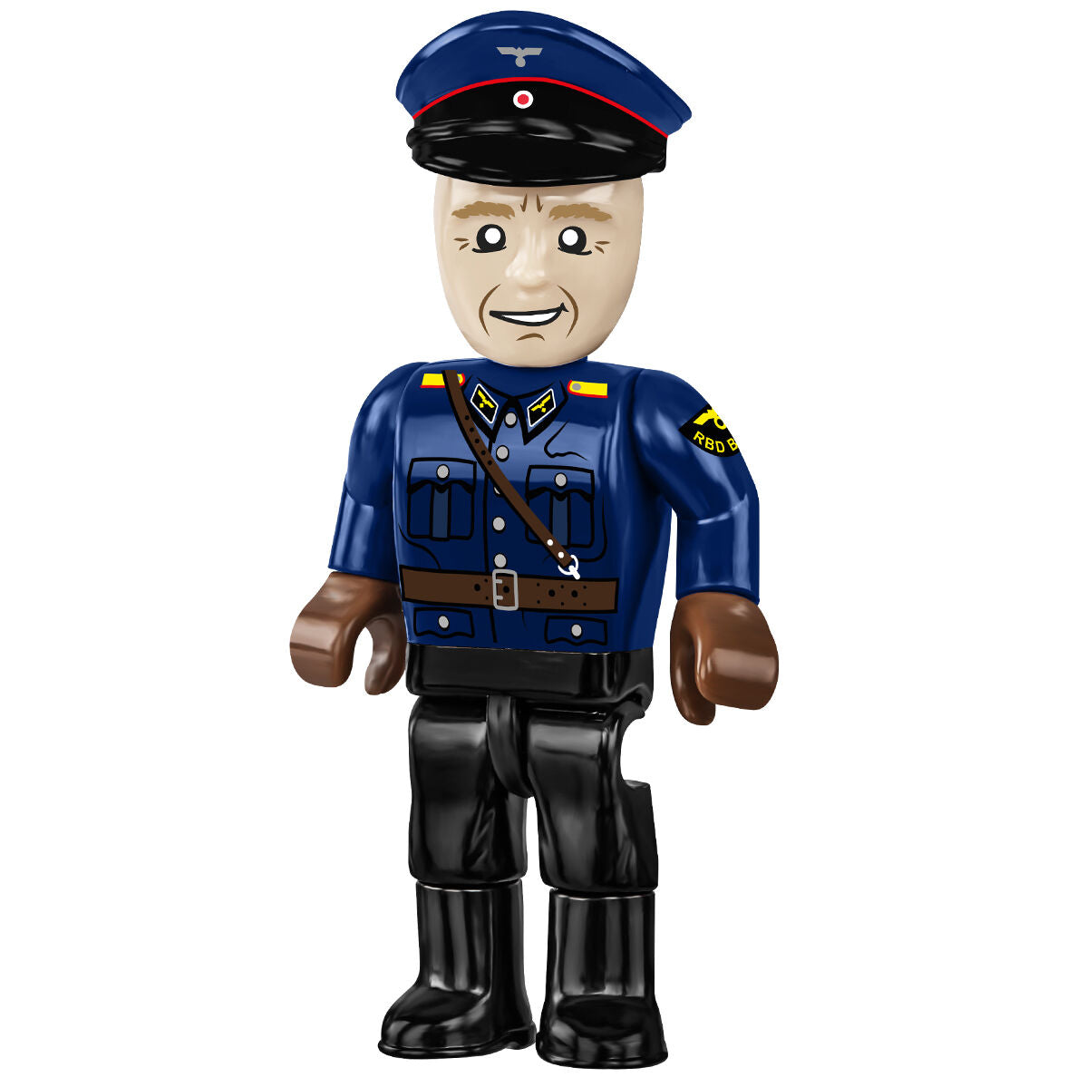 Locomotora de vapor y semáforo ferroviario COBI DR BR 52: Set n.° 6287