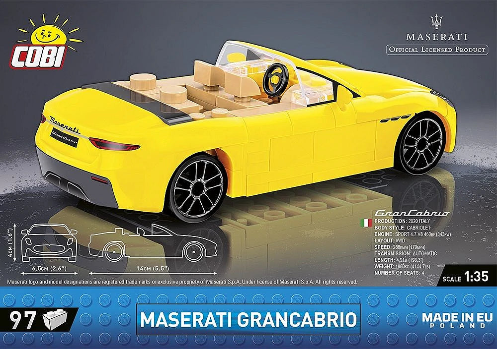 COBI Maserati GranCabrio: Set #24504