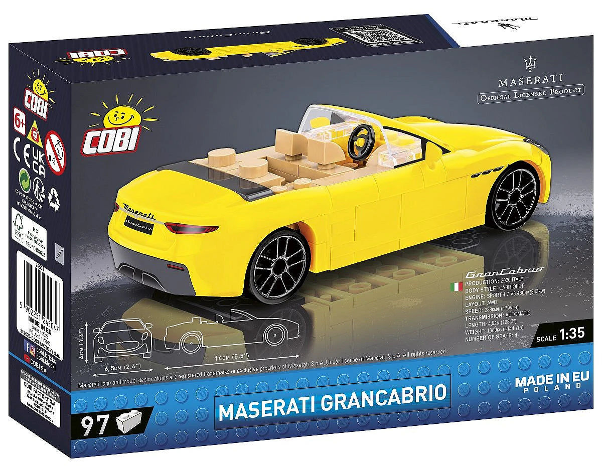COBI Maserati GranCabrio: Set #24504