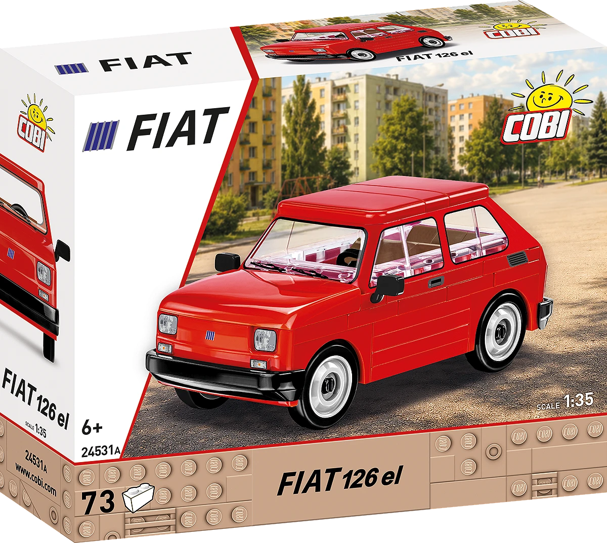 COBI Fiat 126p EL: Set #24531A