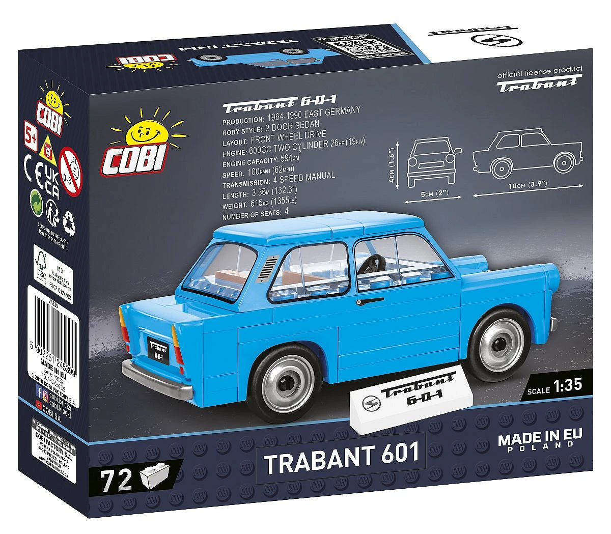 COBI Trabant 601: Set #24539