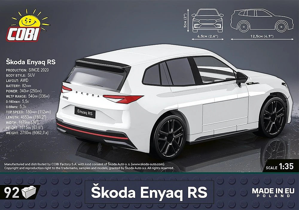 COBI Škoda Enyaq RS: Set #24575