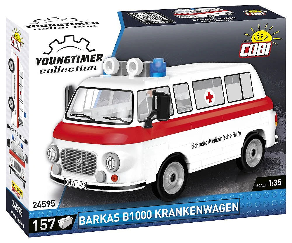 COBI Barkas B1000 Krankenwagen: Set #24595