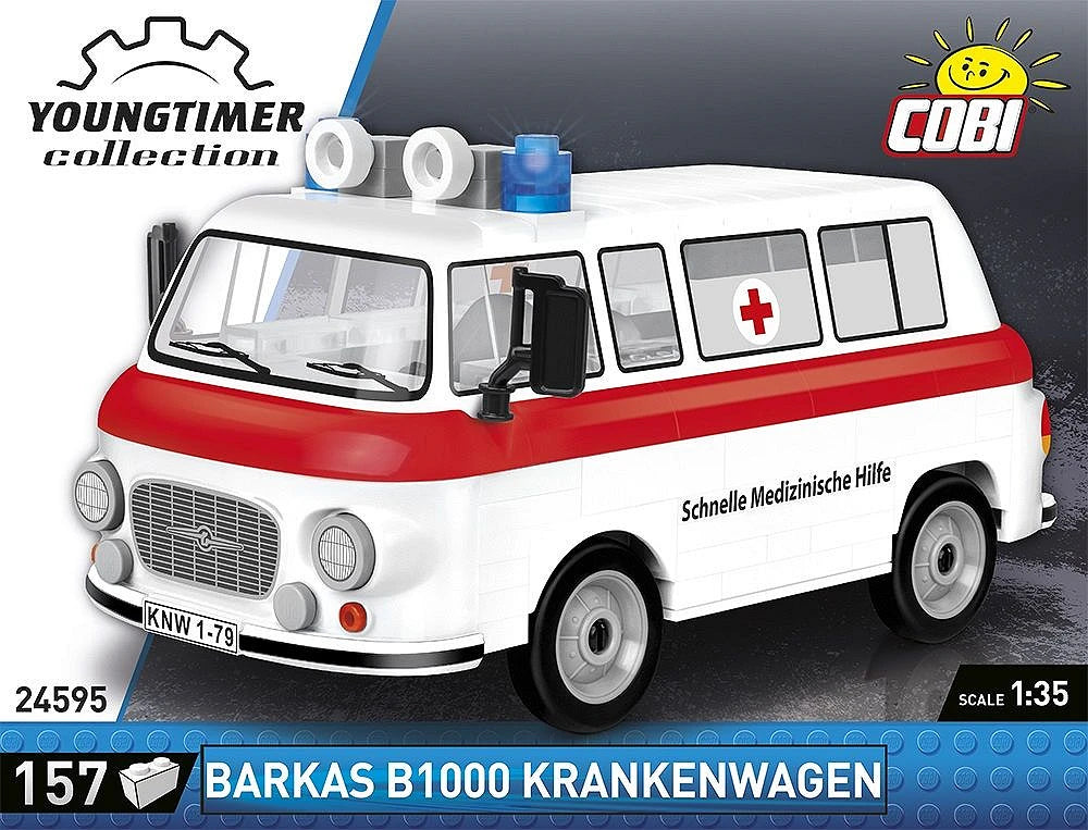 COBI Barkas B1000 Krankenwagen: Set #24595