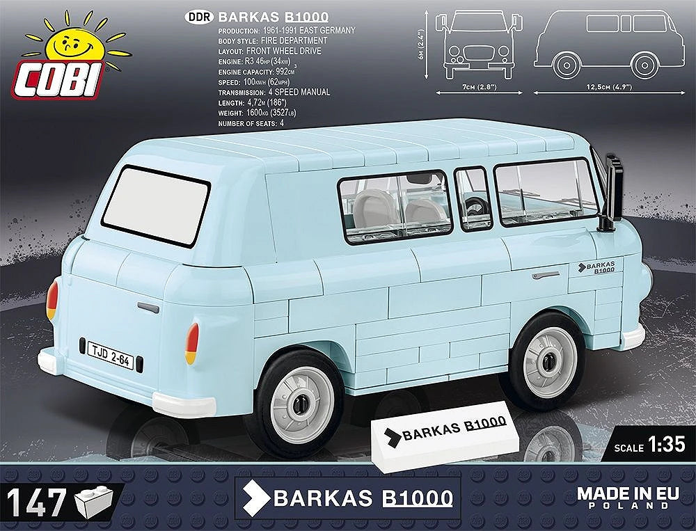 COBI Barkas B1000: Set #24600