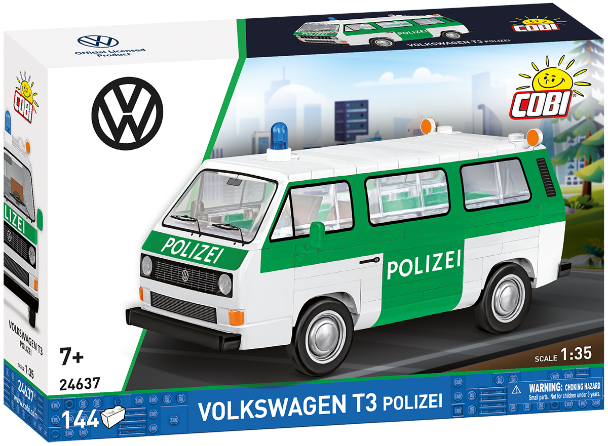 Fourgon de police COBI Volkswagen T3 Polizei : SET #24637