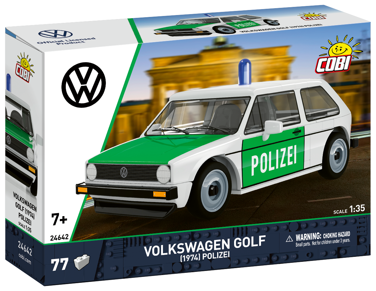 COBI Volkswagen Golf (1974) Polizei Car: Set #24642