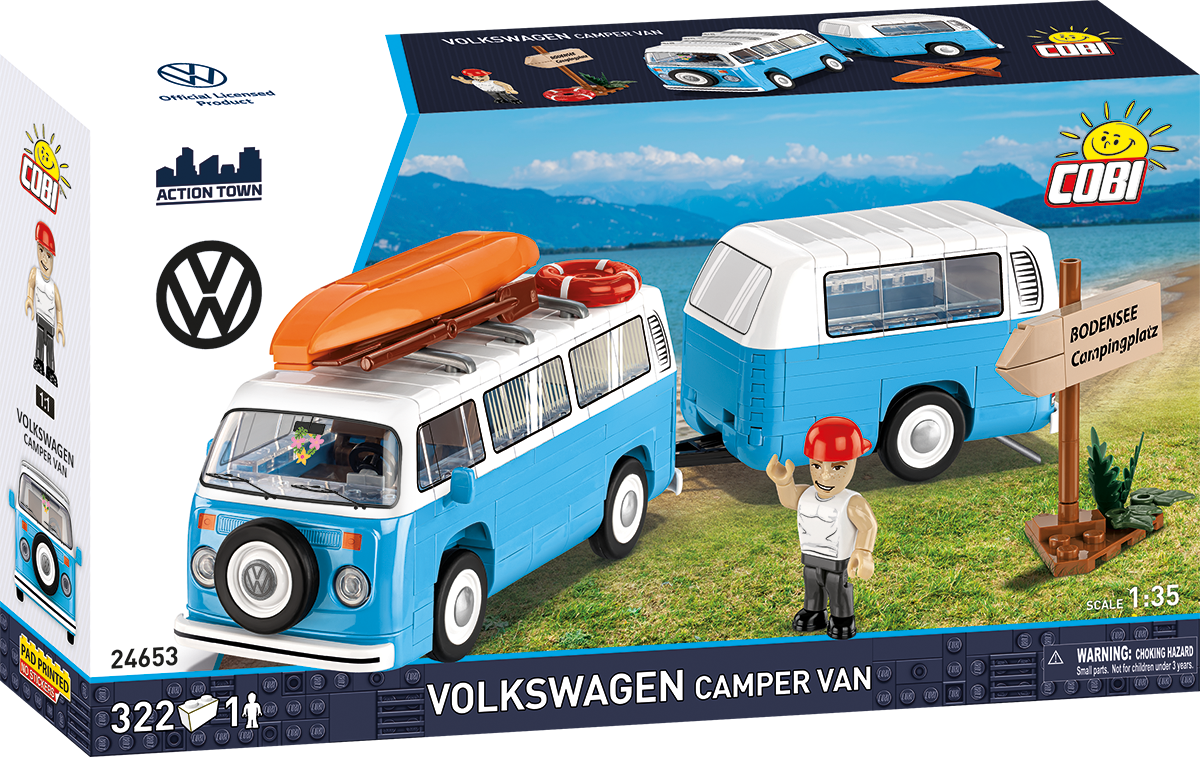 COBI Volkswagen Camper Van: Set #24653 – COBI Official Store