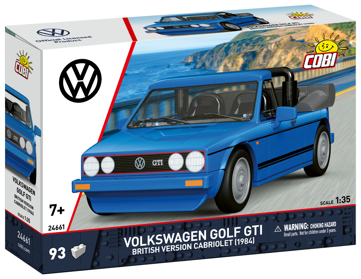 COBI Volkswagen Golf GTI British Version Cabriolet (1984) Car: Set #24661