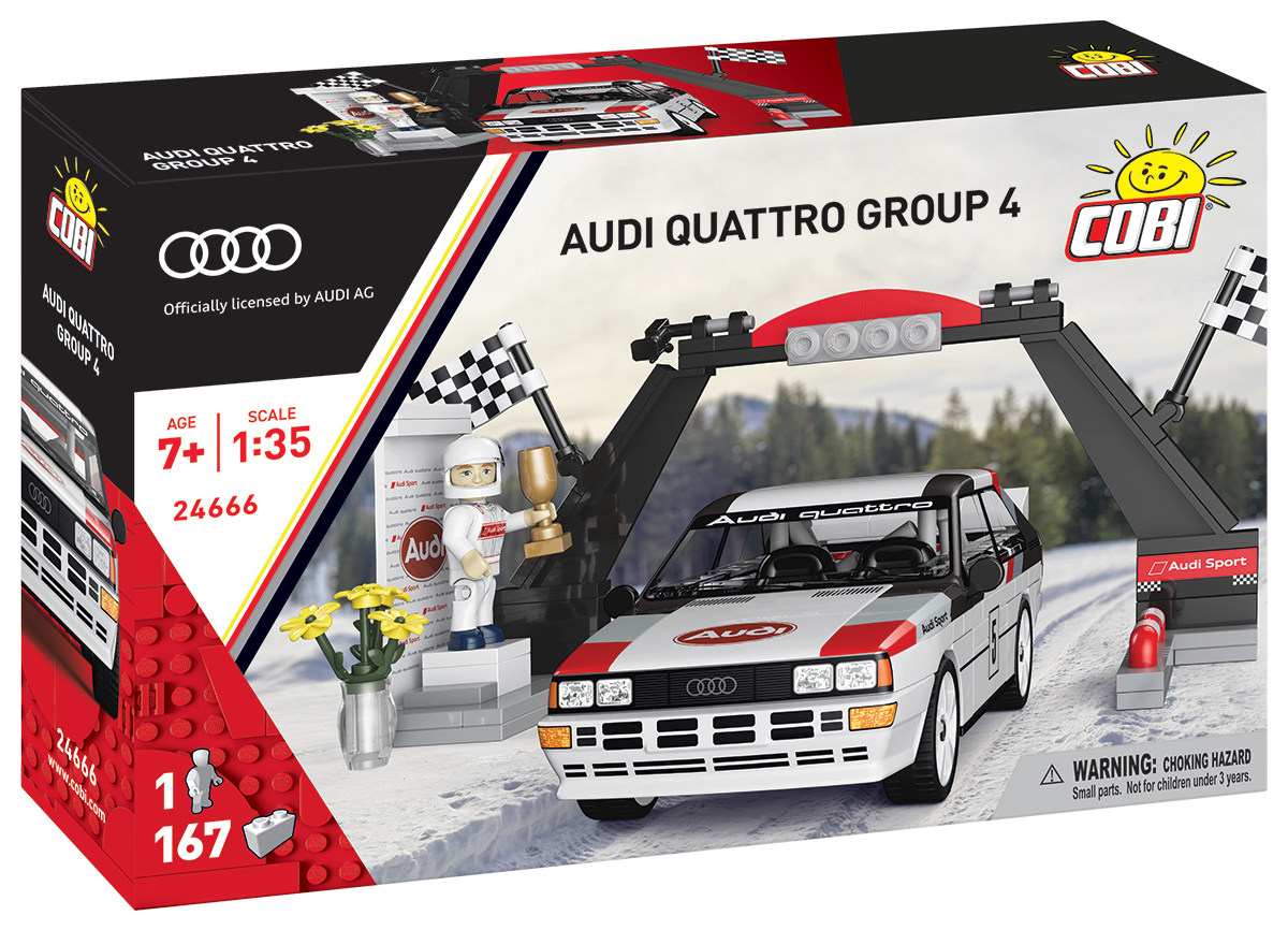 COBI Audi Quattro Group 4 Finish Line : Set #24666